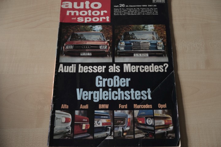 Deckblatt Auto Motor und Sport (26/1969)